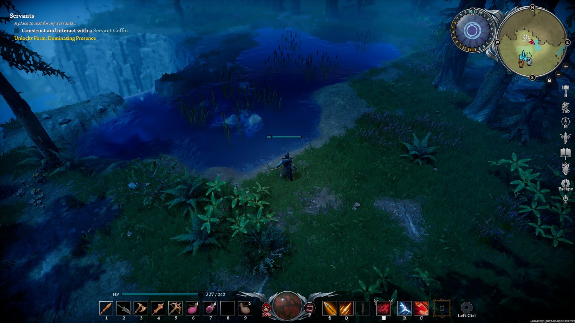 V Rising Pond Screenshot