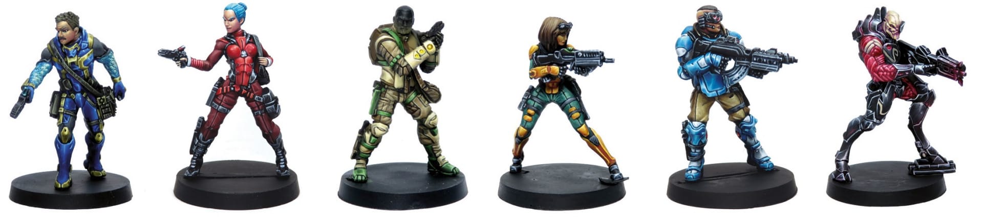 Acrylicos Vallejo Infinity Paint Sets Exclusive Miniatures.