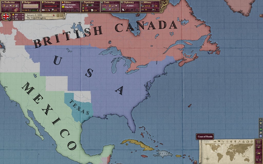 Victoria 2, the last game in the Victoria series until the newly-leaked Victoria 3
