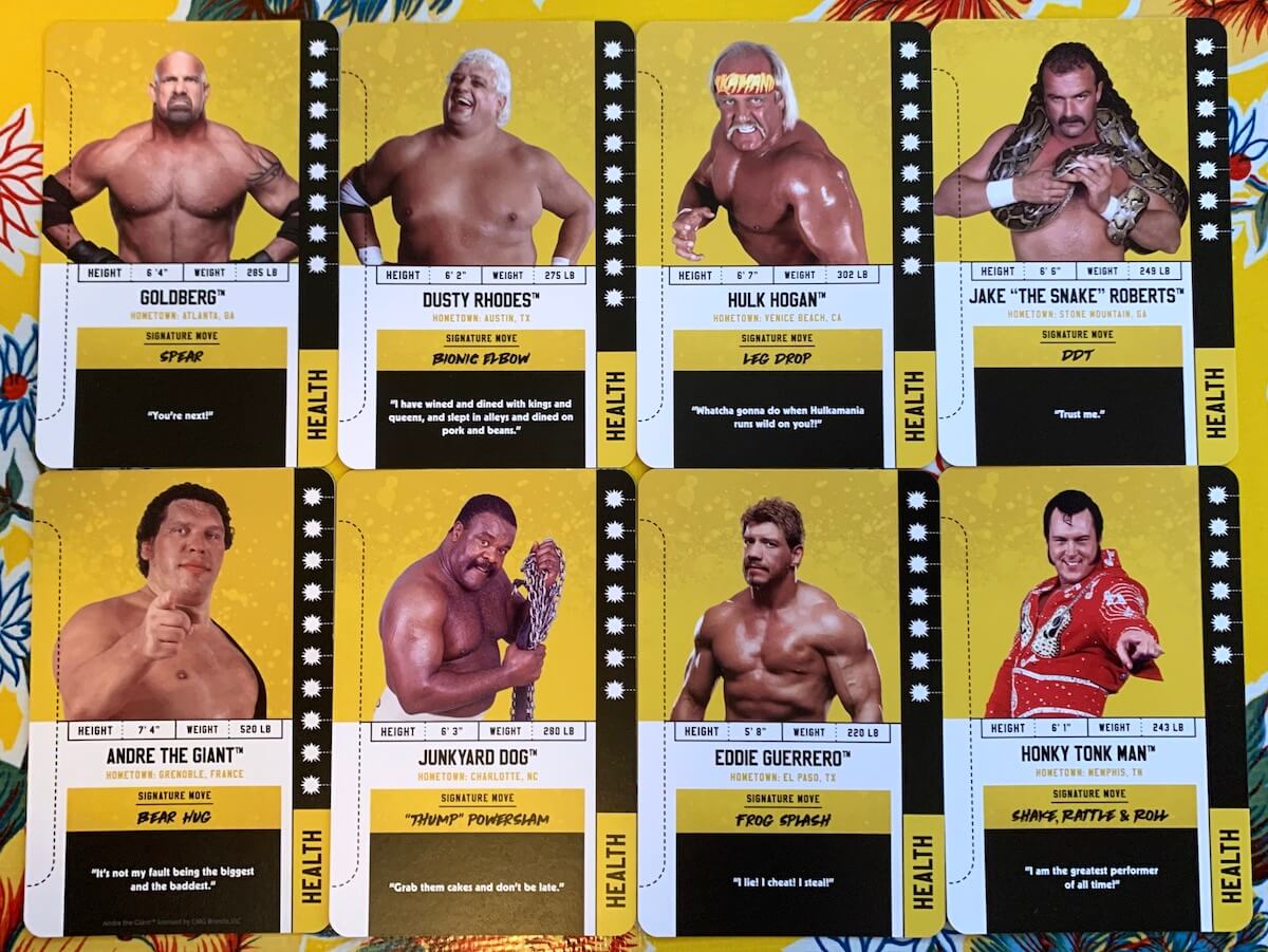 These are just eight of the thirty WWE Legends you can play as.