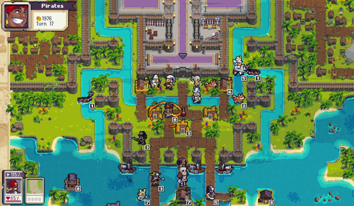 Map in Wargroove 2