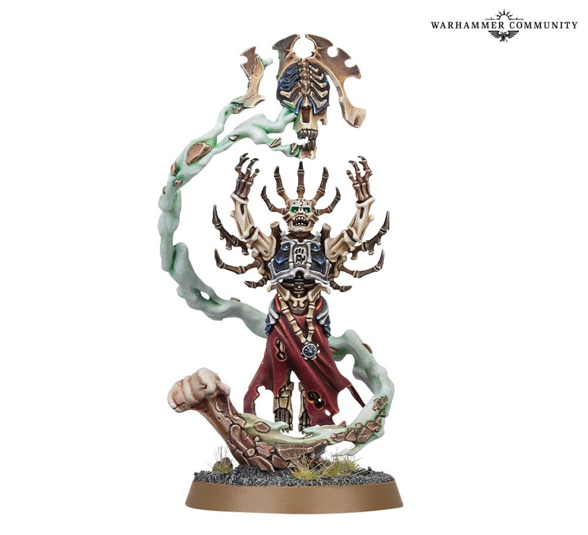 An image of the Warhammer Age of Sigmar Ossiarch Bonereapers model
