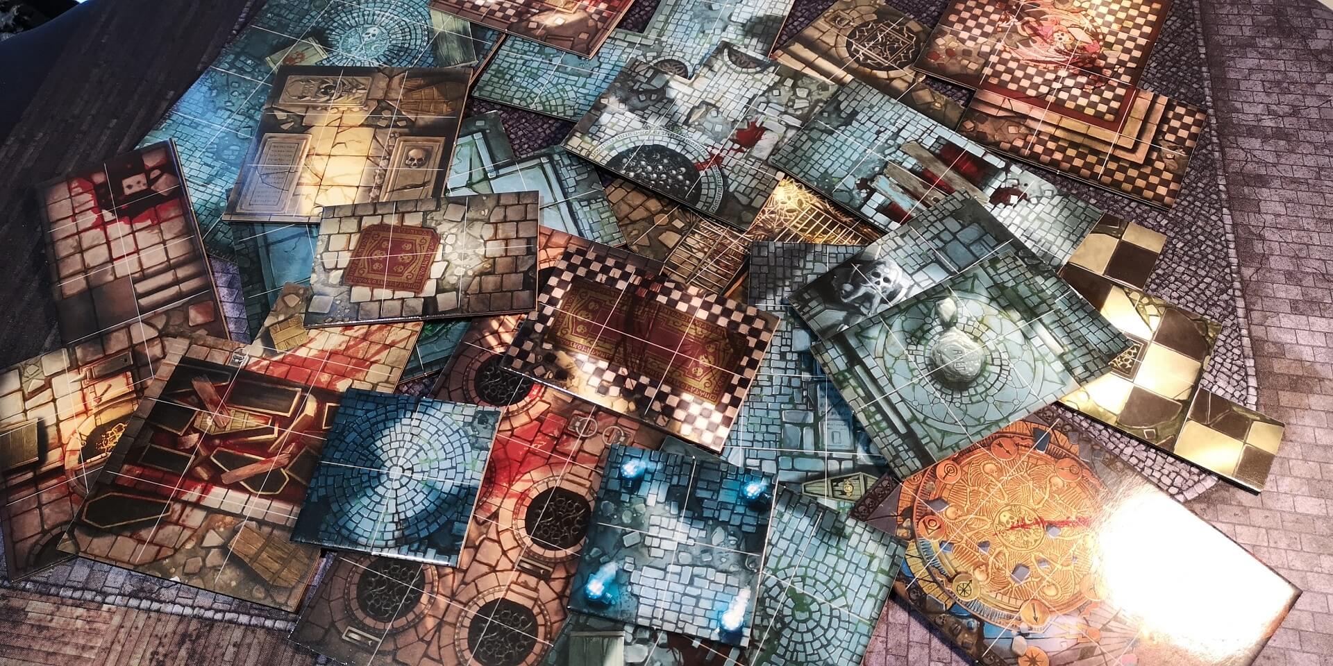 Warhammer Quest Cursed City Tiles.