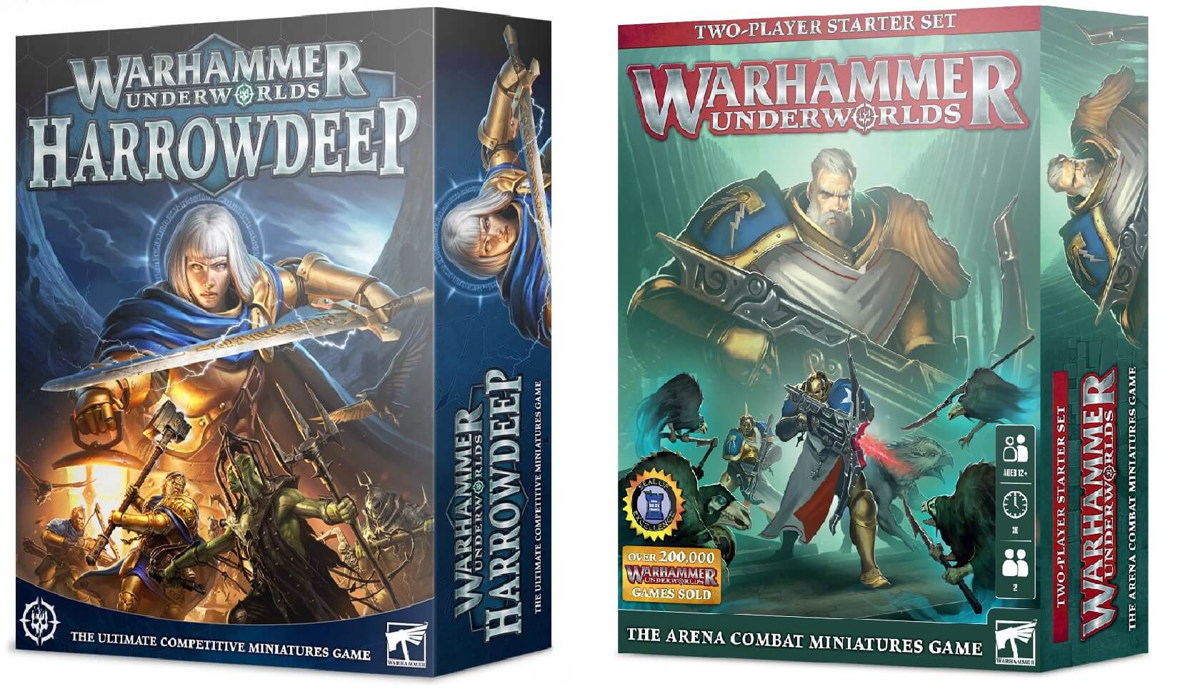 Warhammer Underworlds Starter Sets.