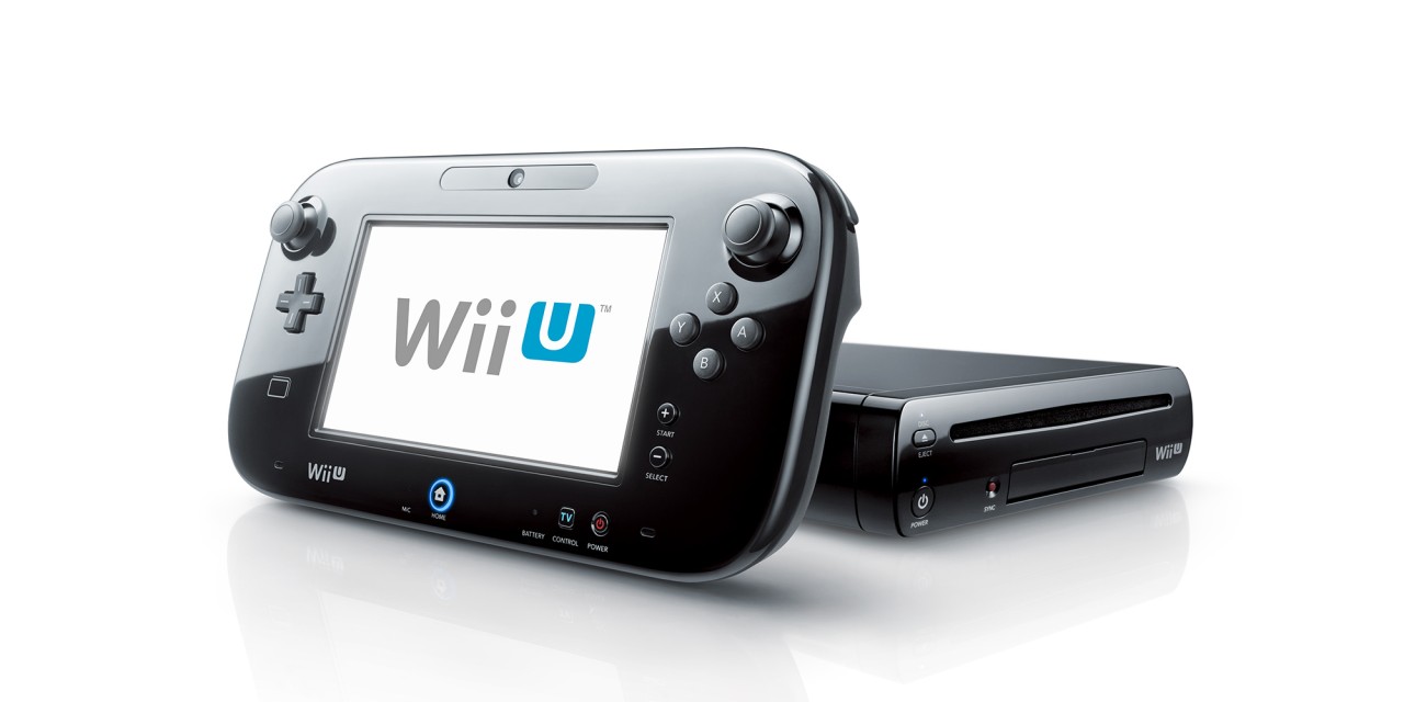 Photo of the WIi U, color: Black with Wii U Loading Screen 