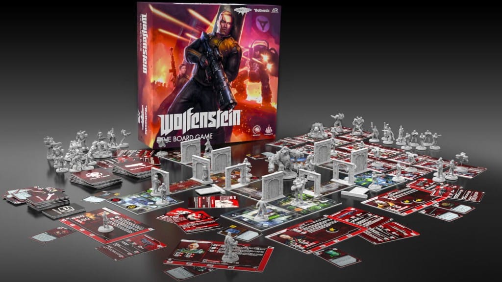 A pack shot of Wolfenstein: The Board Game