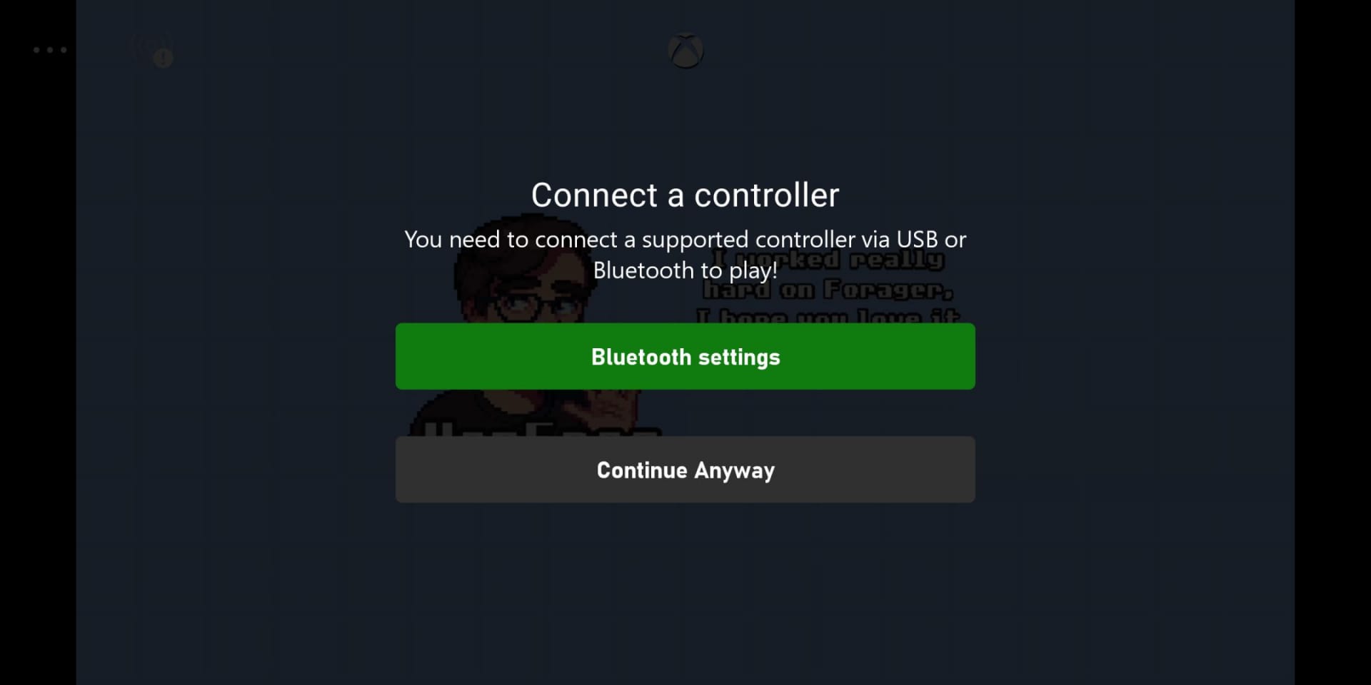 Xbox Cloud Streaming No Controller