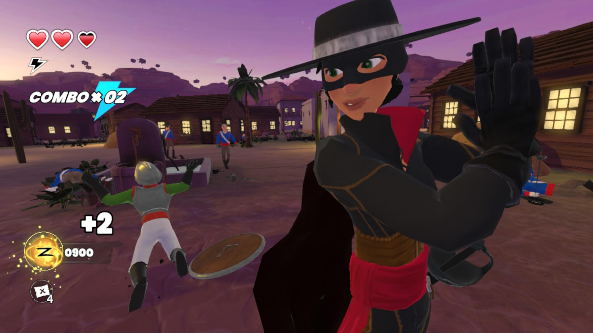 Zorro The Chronicles Takedown