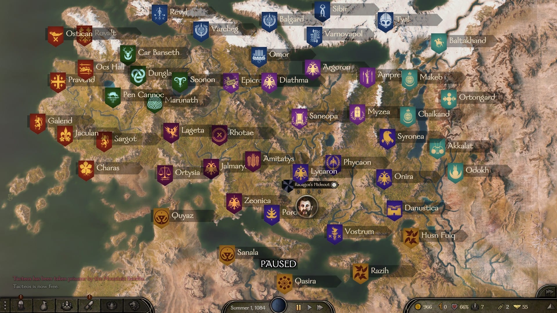 Bannerlord world map