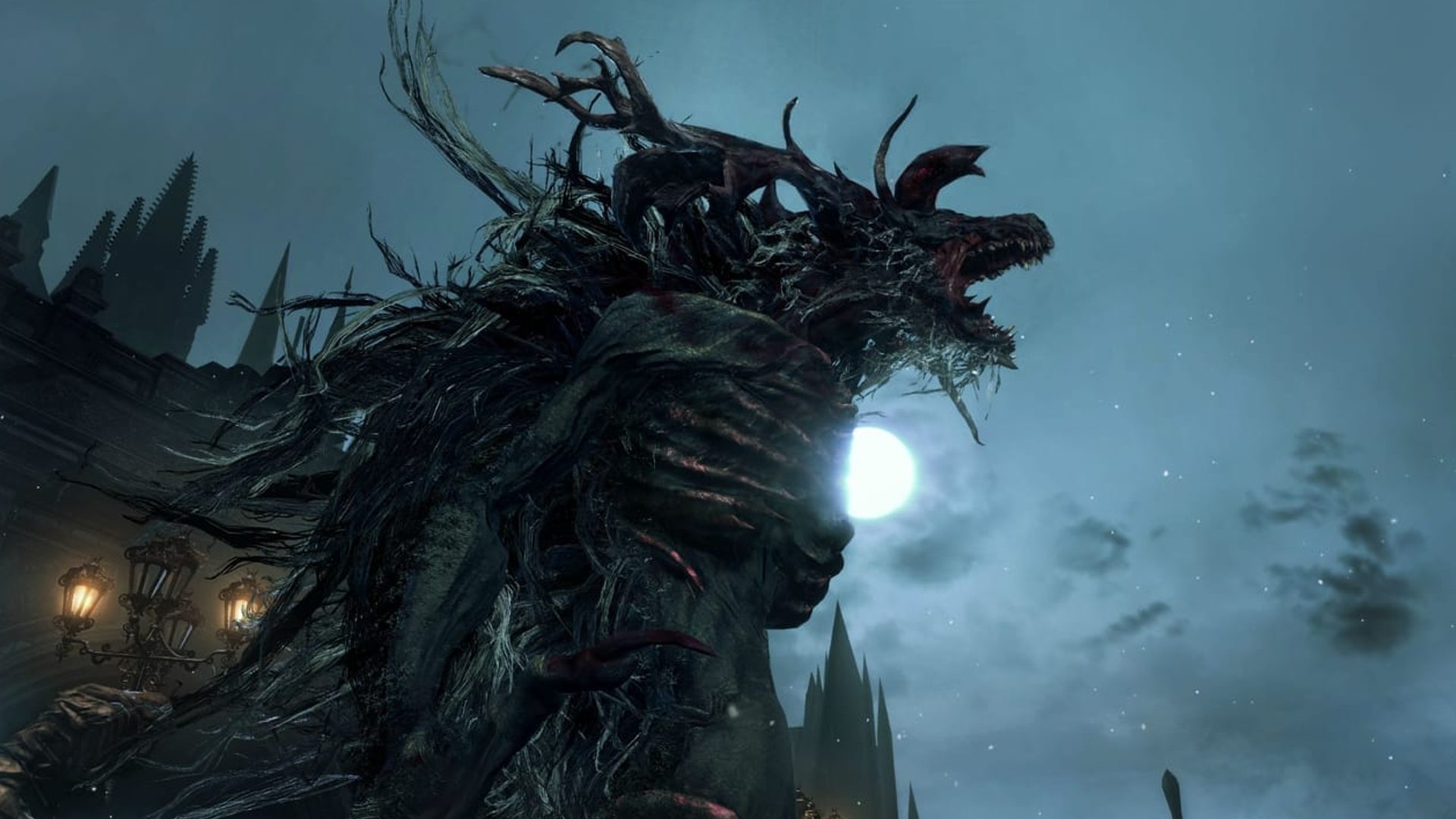 The Cleric Beast can be seen