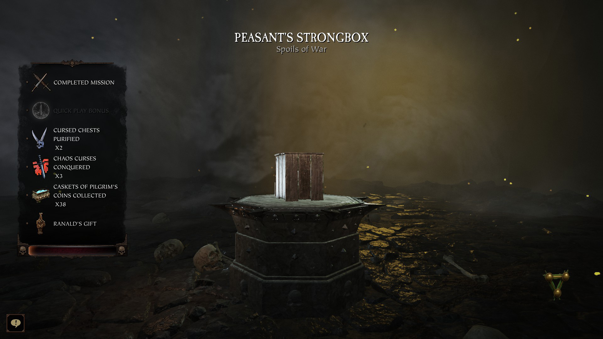Vermintide 2: Chaos Wastes - Loot Screen