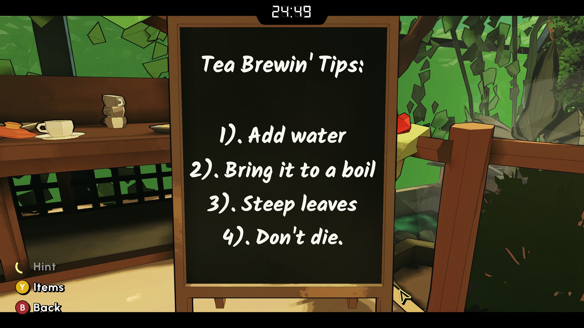 escape academy tea tips