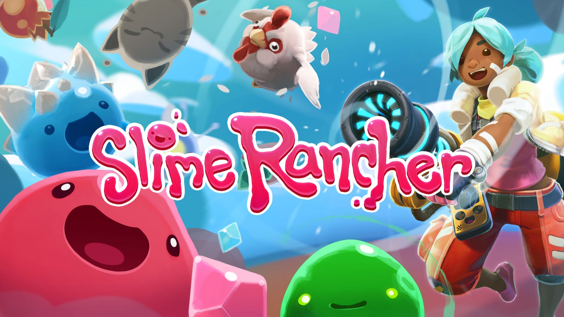 Slime Rancher Load Screen from Steam