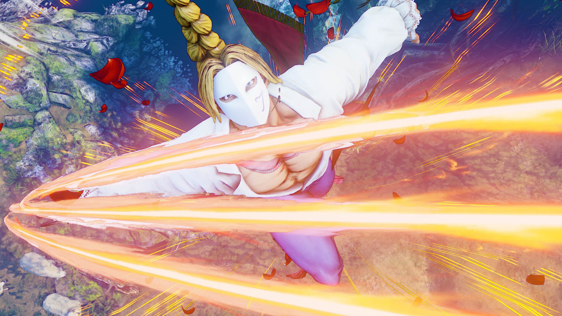Vega using his claws to attack in Street Fighter 5