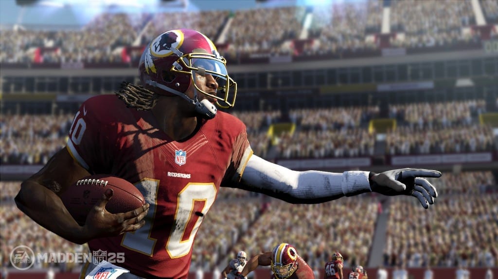 RGIII in real time gameplay