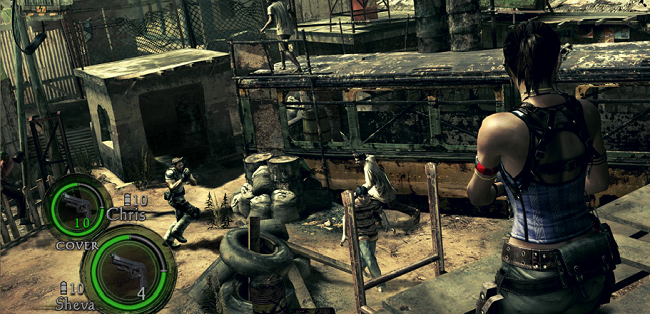 Resident Evil has moved to a Coop focused story