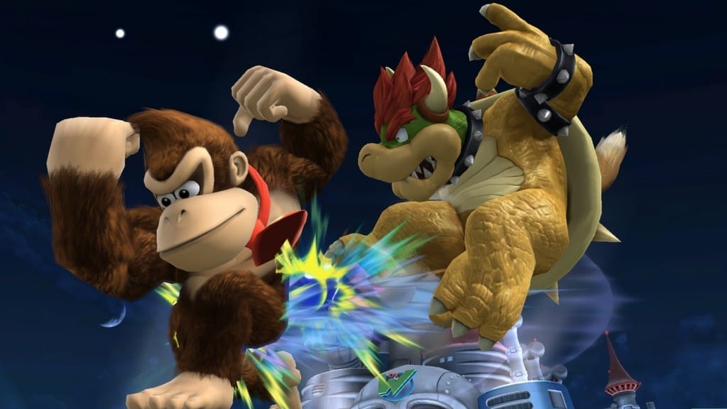 Super Smash Bros. Bowser vs Donkey Kong