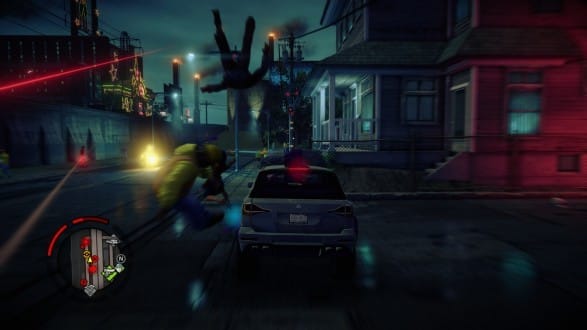 Perhaps the only time someone used a car in Saints Row IV.
