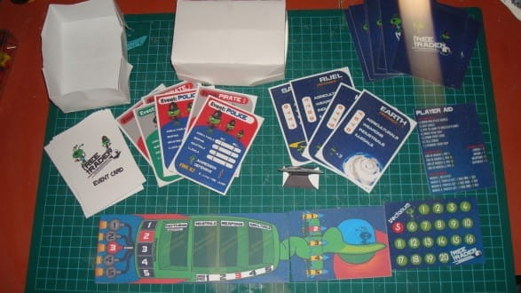 Here's a picture of the original board game.