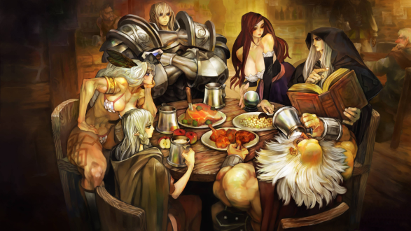 dragon's crown characters