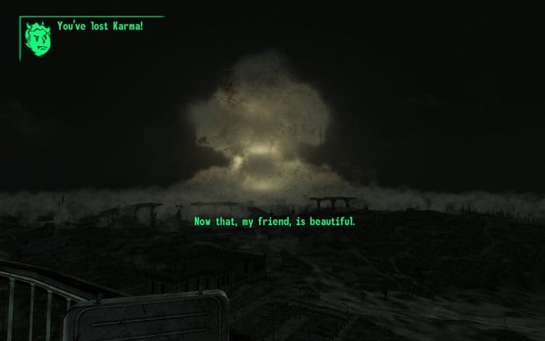 Fallout 3 Karma Megaton