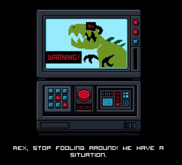 It'd still be hard to operate that console with Trex arms.
