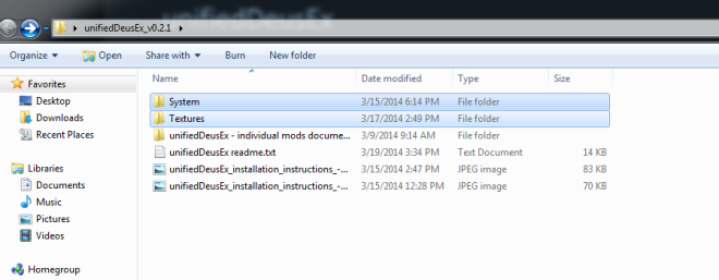 It is as simple as merging these two folders with the game directory