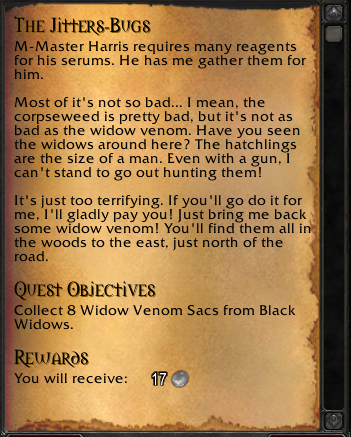 WoW Quest Text