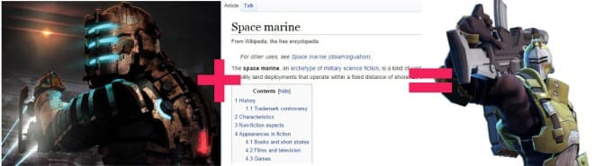 isaac clarke + space marine = Oscar Mike