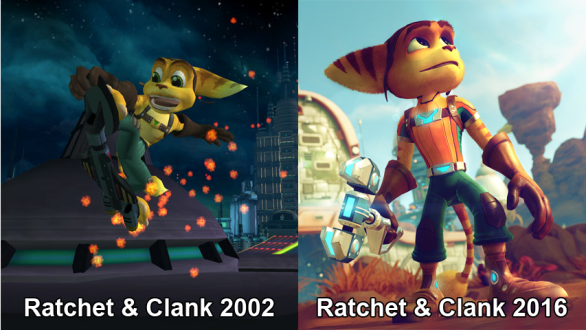 ratchet and clank comparison