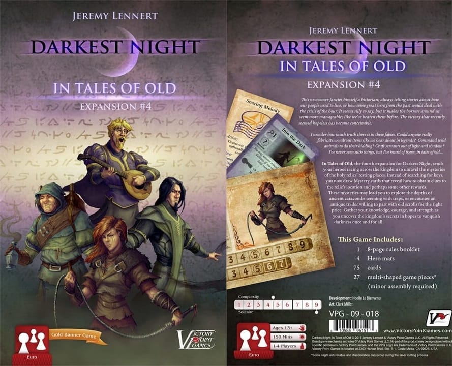 In Tales of Old box front and back