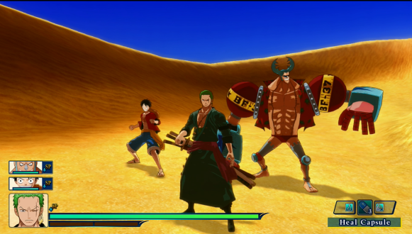 Unlimited World Red's cel-shading was a much better fit for a One Piece game