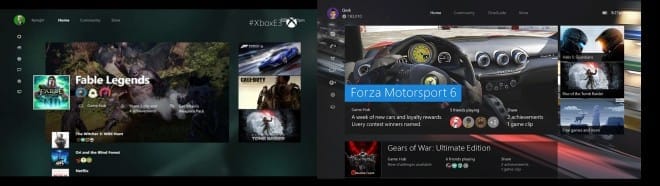 New Xbox One Experience E3 vs Now Comparison 