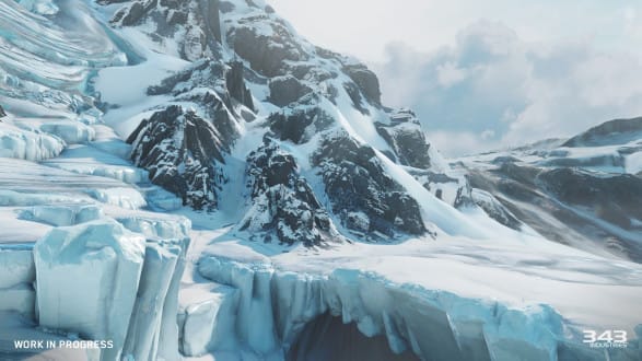 Halo 5 Forge Glacier
