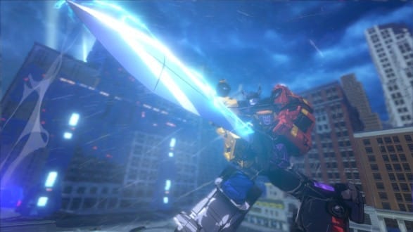 transformers devastation electric sword