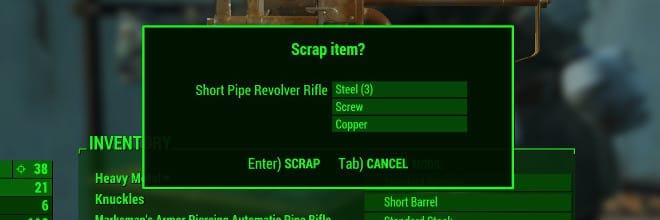 Fallout 4 3 Scrap Pipe Guns
