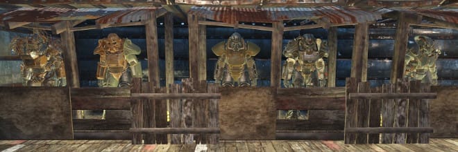 Fallout 4 Endcap Power Armor Display