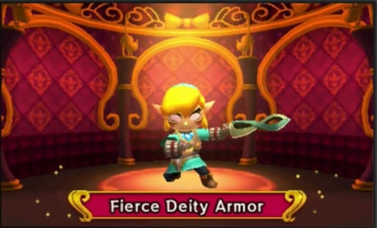 triforce heroes Fierce Deity Armor
