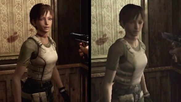 Resident Evil Zero HD Differences
