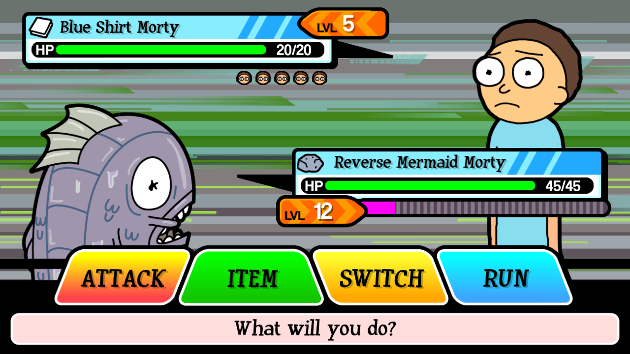 Pocket Mortys Reverse Mermaid