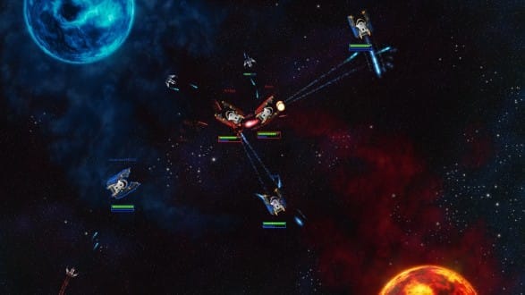 asteroid fight combat