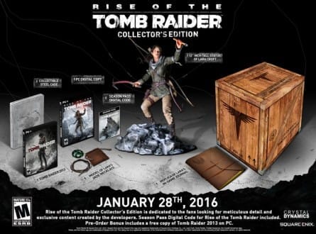 Rise of the Tomb Raider Collector's 2