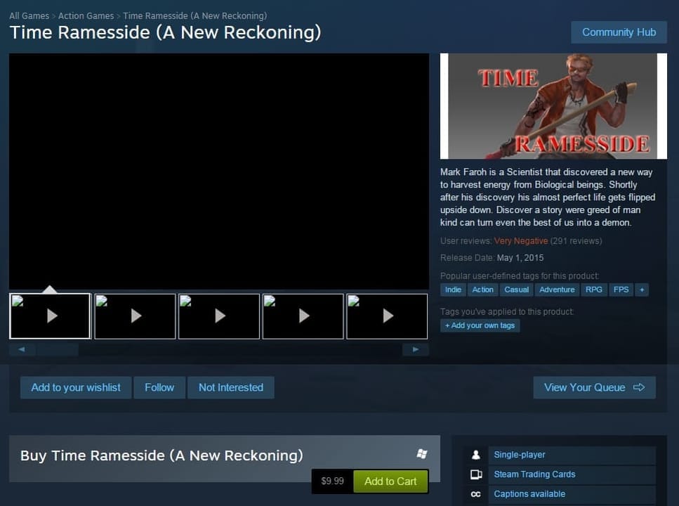 Time Ramesside Steam Page