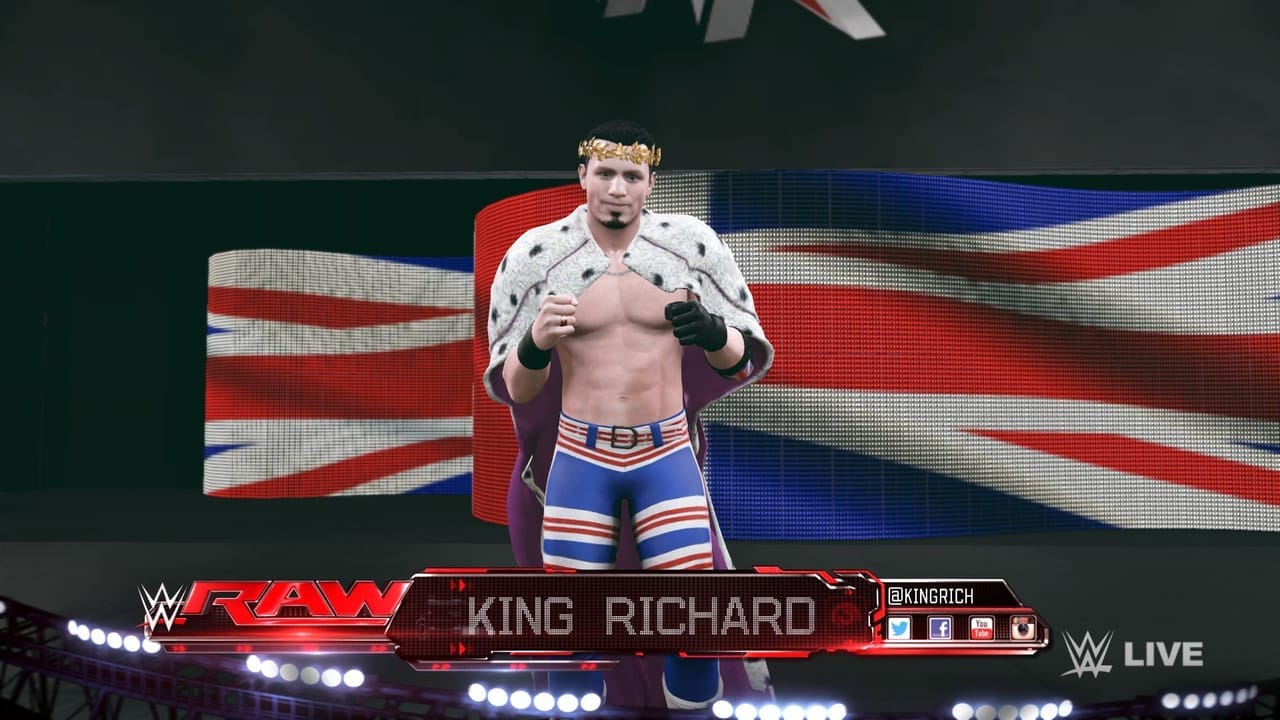 WWE 2K16 king
