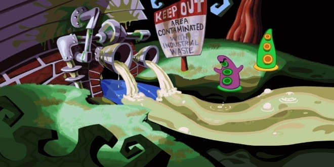 Day of the Tentacle Purple Tentacle