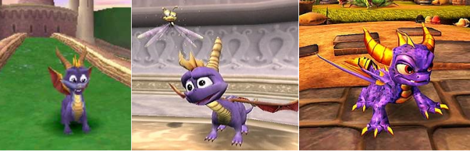 Spyro the Dragon - Across the years