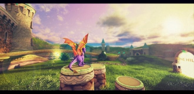 Spyro the Dragon - HD renderring by Goophou