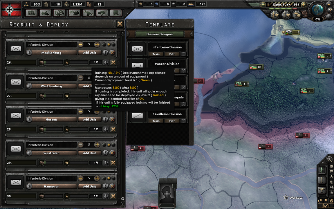 Hearts of Iron Deployment