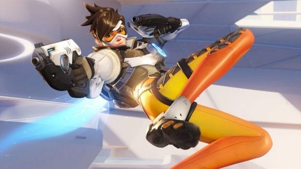 Tracer's one at the best at flanking, but that's only one option in terms of a better position.