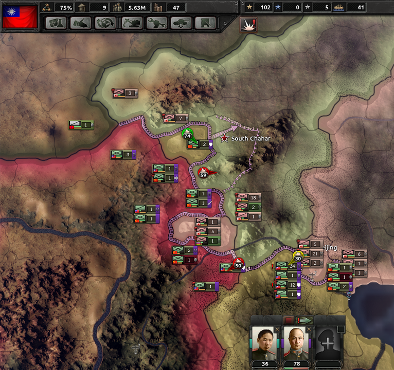 Hearts of Iron Chinese United Front